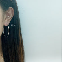 Load image into Gallery viewer, S925 Basic Hoop Earrings