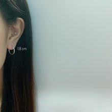 Load image into Gallery viewer, S925 Basic Hoop Earrings