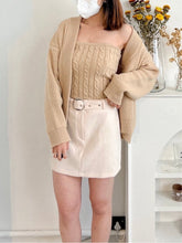 將圖片載入圖庫檢視器 Wool Belt Skirt
