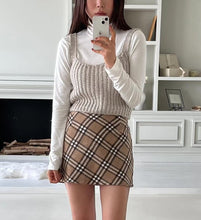 Load image into Gallery viewer, Lisa Checked Skirt