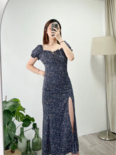 將圖片載入圖庫檢視器 Floral Ribbon Slit Dress