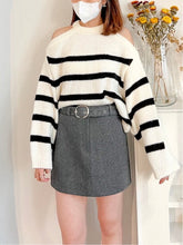 將圖片載入圖庫檢視器 Wool Belt Skirt