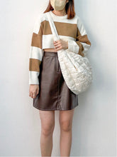 Load image into Gallery viewer, Striped Cropped Sweater