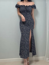 將圖片載入圖庫檢視器 Floral Ribbon Slit Dress