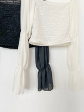 Load image into Gallery viewer, Elegant Tweed Blouse