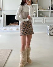 Load image into Gallery viewer, Lisa Checked Skirt