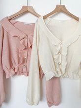 Load image into Gallery viewer, Ruffle Cardigan