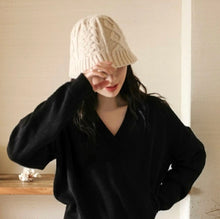 Load image into Gallery viewer, Knit Bucket Hat
