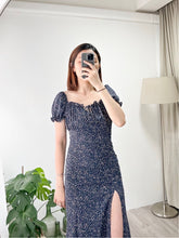 將圖片載入圖庫檢視器 Floral Ribbon Slit Dress