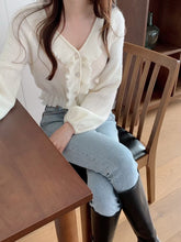 Load image into Gallery viewer, Ruffle Cardigan