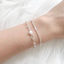 Load image into Gallery viewer, S925 Dot Chain Bracelet