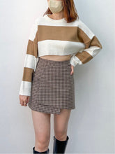 Load image into Gallery viewer, Striped Cropped Sweater
