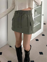 Load image into Gallery viewer, Boyfriend Cotton Skirt