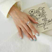 Load image into Gallery viewer, Pearl Heart Ring