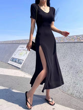 將圖片載入圖庫檢視器 Casual Slit Dress