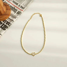 Load image into Gallery viewer, Pearl Heart Necklace