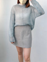 Load image into Gallery viewer, Basic Tweed Skirt