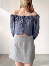 Load image into Gallery viewer, Basic Tweed Skirt