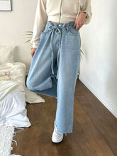 Load image into Gallery viewer, Ribbon Wrap Jeans