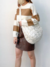 Load image into Gallery viewer, Striped Cropped Sweater