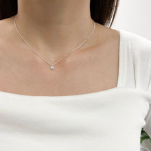 Load image into Gallery viewer, S925 Heart Stone Necklace