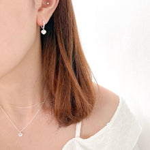 Load image into Gallery viewer, S925 Heart Stone Necklace Set