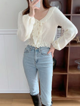 Load image into Gallery viewer, Ruffle Cardigan