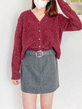 將圖片載入圖庫檢視器 Wool Belt Skirt