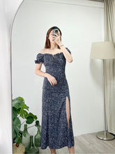 將圖片載入圖庫檢視器 Floral Ribbon Slit Dress