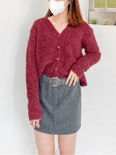 將圖片載入圖庫檢視器 Wool Belt Skirt