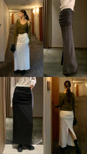 Load image into Gallery viewer, Ruched Maxi Skirt
