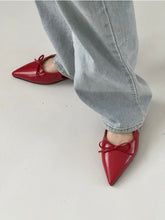 將圖片載入圖庫檢視器 Ribbon Slingback Flats
