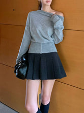 Load image into Gallery viewer, Elegant Shoulder Knit Top
