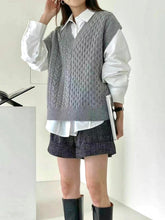 將圖片載入圖庫檢視器 Wool50 Knit Vest
