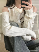 將圖片載入圖庫檢視器 Sexy Ribbon Knit Top
