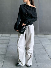 Load image into Gallery viewer, Elegant Shoulder Knit Top
