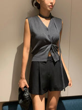 Load image into Gallery viewer, Choker Vest Cardigan
