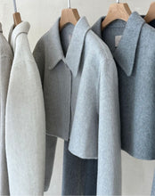 Load image into Gallery viewer, Wool90 Handmade Coat
