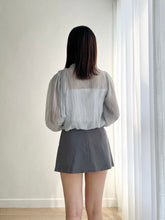 將圖片載入圖庫檢視器 Ribbon Sheer Blouse
