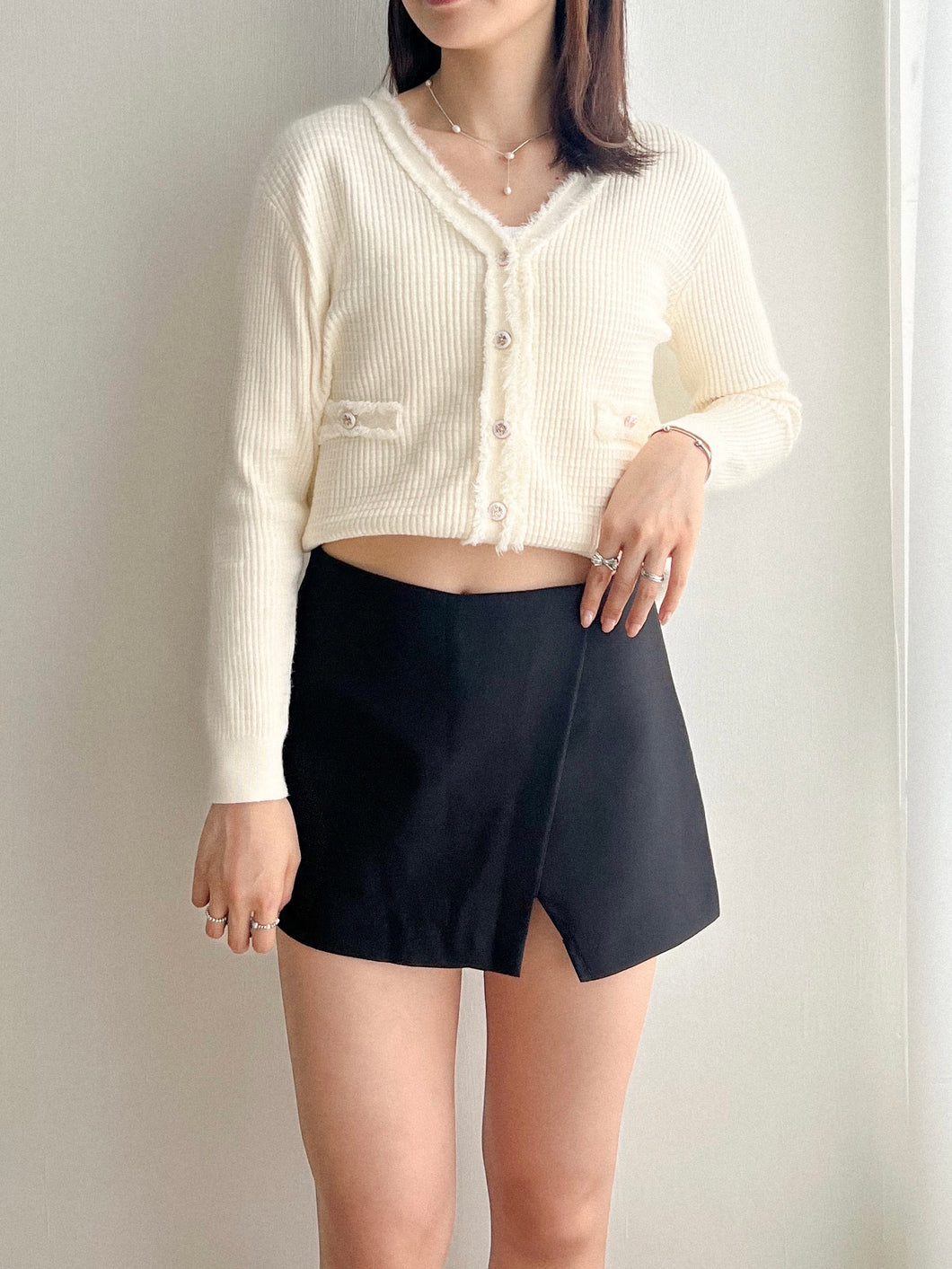 Basic Slit Skort