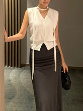 Load image into Gallery viewer, Choker Vest Cardigan
