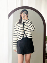 Load image into Gallery viewer, Striped Button Up Cardigan
