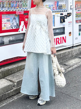 Load image into Gallery viewer, Denim Cotton Maxi Skirt
