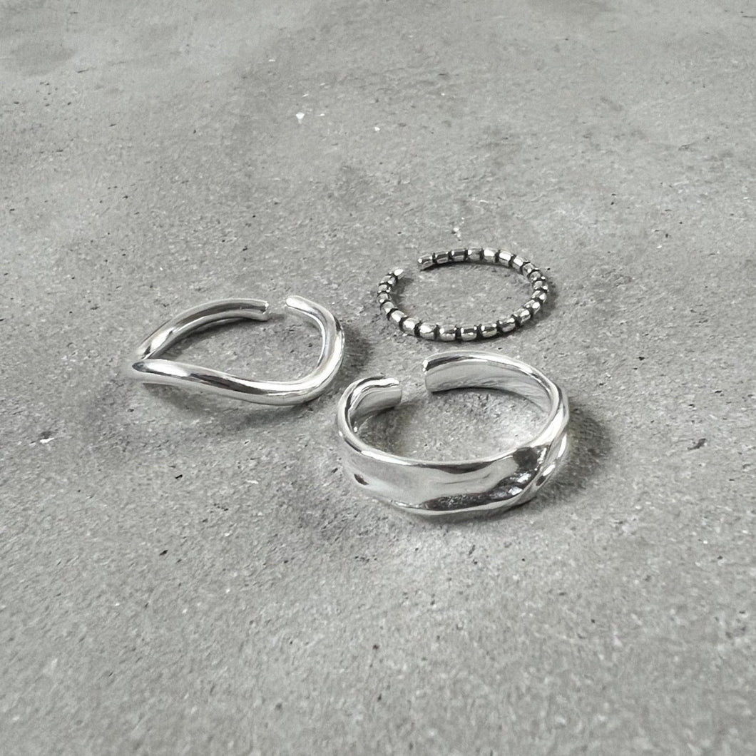 S925 Cool Ring Set