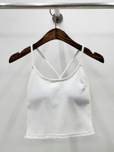Load image into Gallery viewer, Padded Cross Camisole
