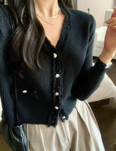 將圖片載入圖庫檢視器 Basic Tweed Cardigan
