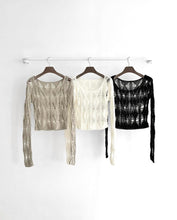 Load image into Gallery viewer, Summer Mesh Knit Top
