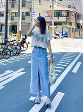 將圖片載入圖庫檢視器 Heidi Denim Slit Skirt
