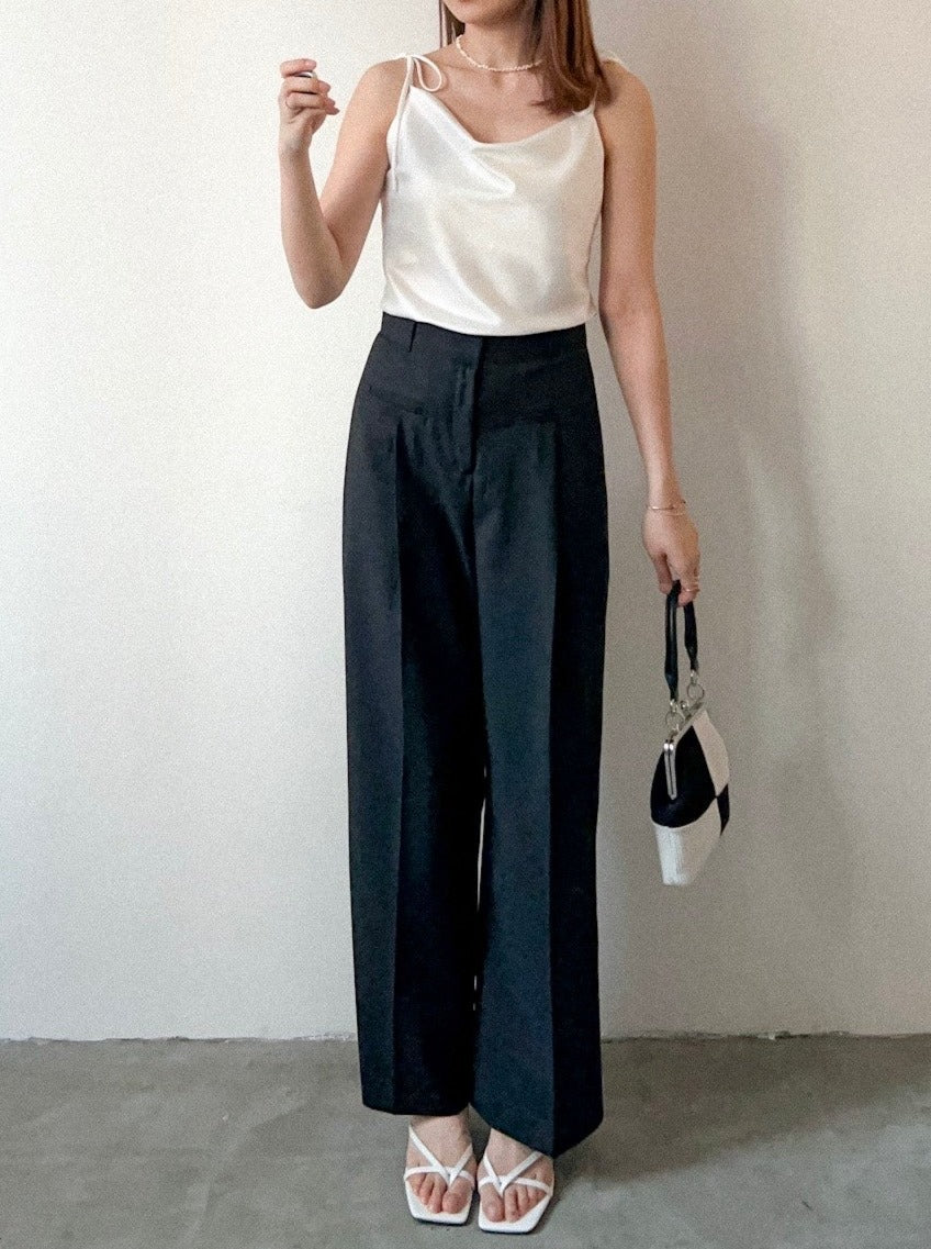 Pocket Pleated Pants
