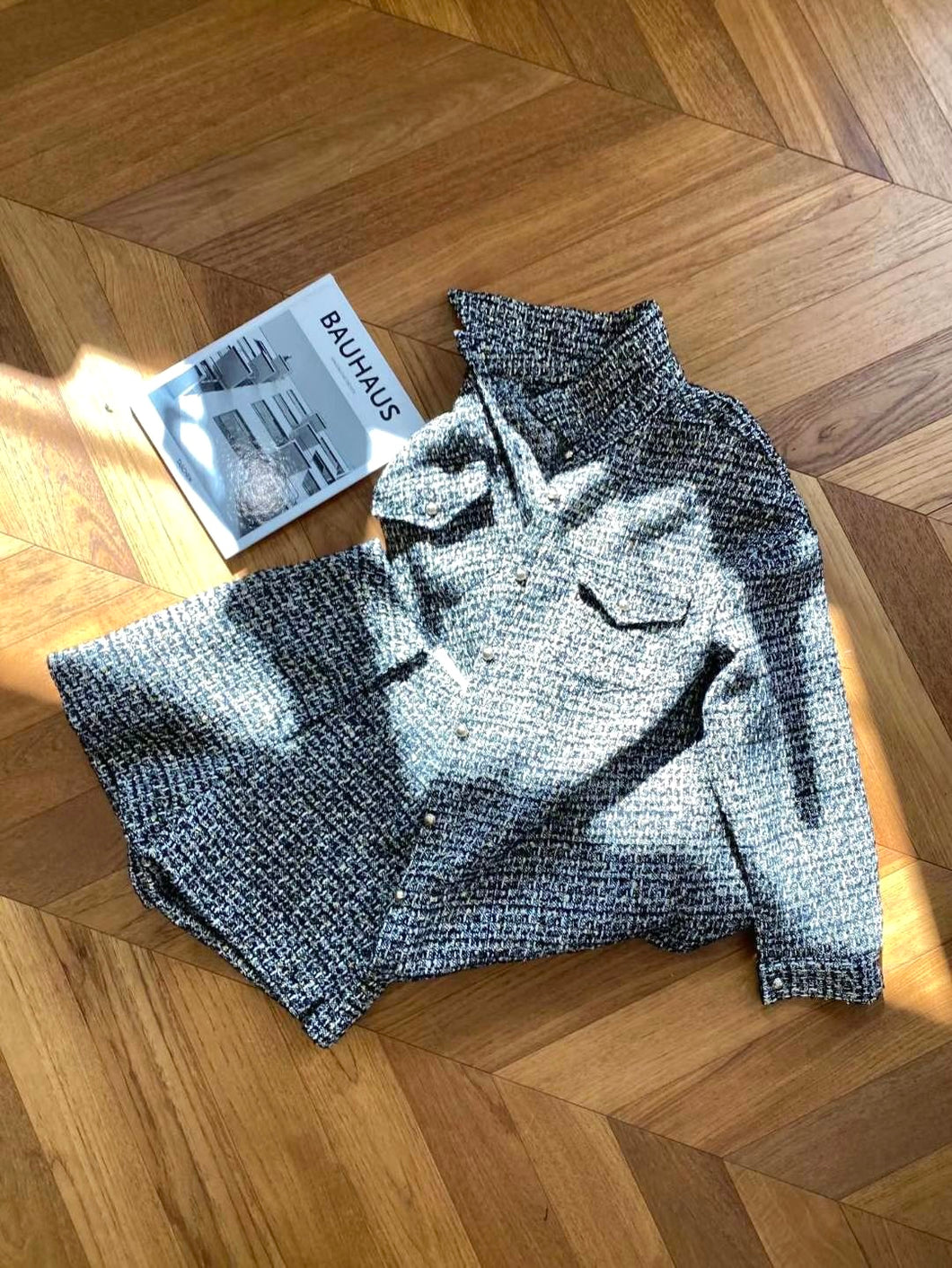 Golden Tweed Set